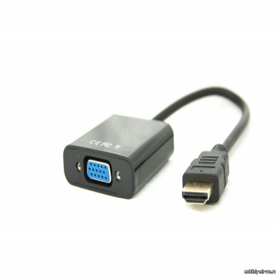Переходник HDMI-VGA без звука