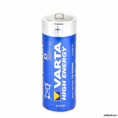 Батарейка R20 Varta alkaline