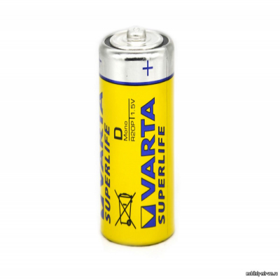Батарейка R20 Varta солевые