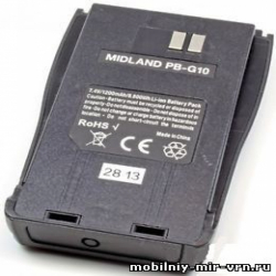 Аккумулятор Midland PB-G10 для рации Midland G10