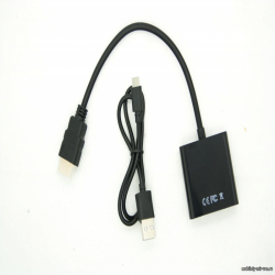 Переходник HDMI-VGA_micro USB